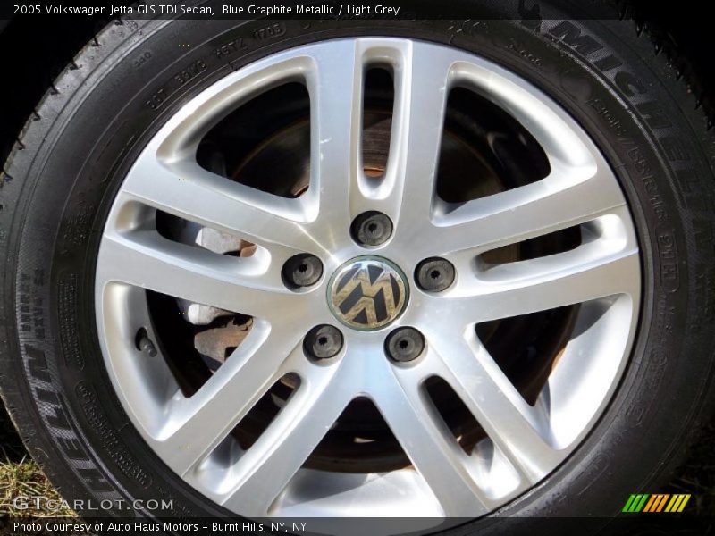 Blue Graphite Metallic / Light Grey 2005 Volkswagen Jetta GLS TDI Sedan