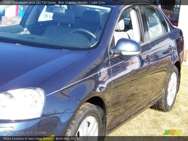 Blue Graphite Metallic / Light Grey 2005 Volkswagen Jetta GLS TDI Sedan