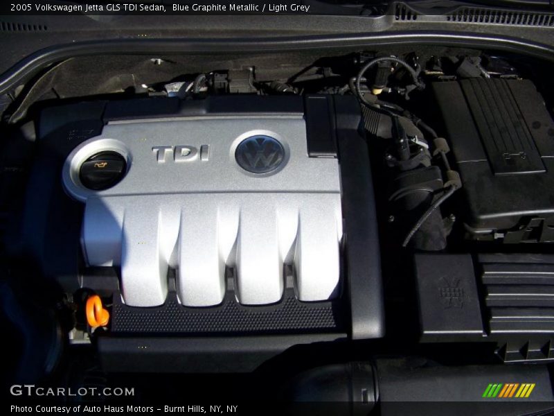 Blue Graphite Metallic / Light Grey 2005 Volkswagen Jetta GLS TDI Sedan