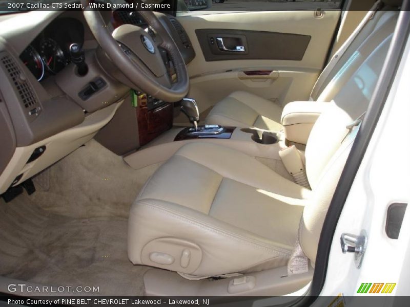 White Diamond / Cashmere 2007 Cadillac CTS Sedan