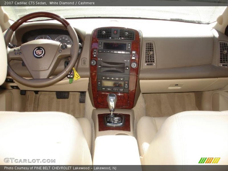 White Diamond / Cashmere 2007 Cadillac CTS Sedan