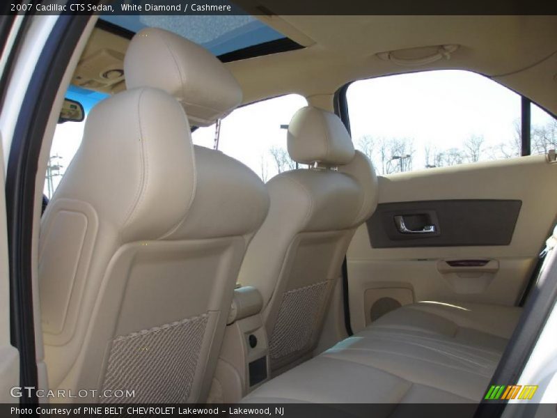 White Diamond / Cashmere 2007 Cadillac CTS Sedan