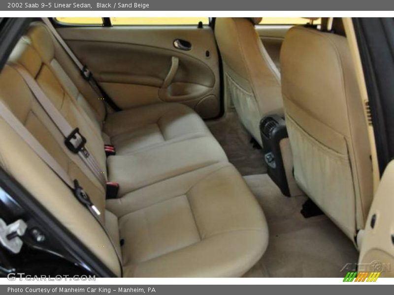Black / Sand Beige 2002 Saab 9-5 Linear Sedan