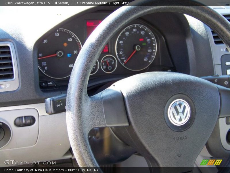 Blue Graphite Metallic / Light Grey 2005 Volkswagen Jetta GLS TDI Sedan