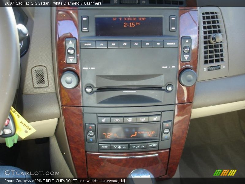 White Diamond / Cashmere 2007 Cadillac CTS Sedan