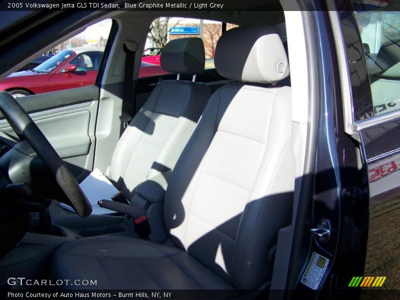 Blue Graphite Metallic / Light Grey 2005 Volkswagen Jetta GLS TDI Sedan