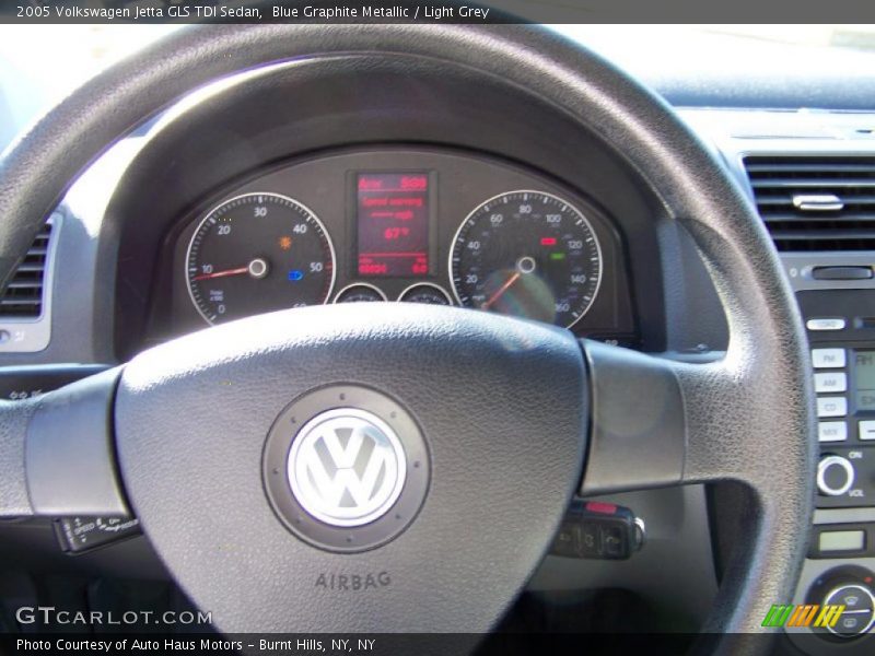 Blue Graphite Metallic / Light Grey 2005 Volkswagen Jetta GLS TDI Sedan
