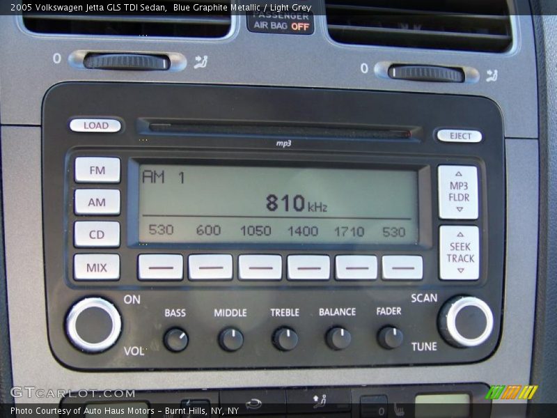 Blue Graphite Metallic / Light Grey 2005 Volkswagen Jetta GLS TDI Sedan