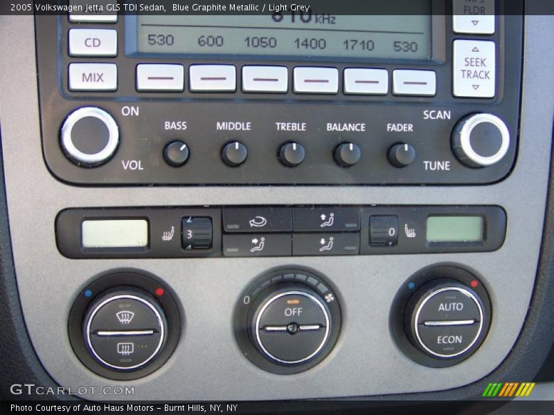 Blue Graphite Metallic / Light Grey 2005 Volkswagen Jetta GLS TDI Sedan