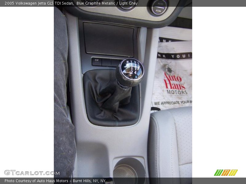 Blue Graphite Metallic / Light Grey 2005 Volkswagen Jetta GLS TDI Sedan