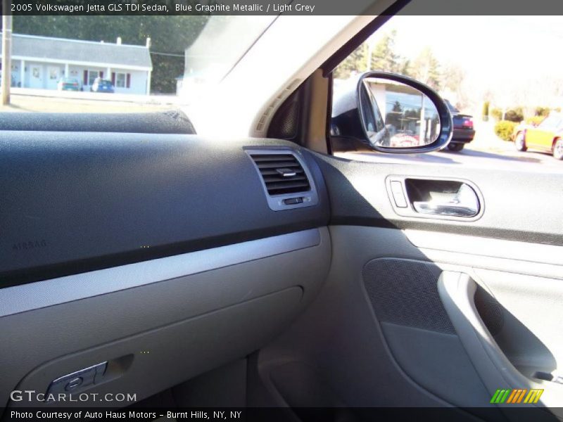 Blue Graphite Metallic / Light Grey 2005 Volkswagen Jetta GLS TDI Sedan