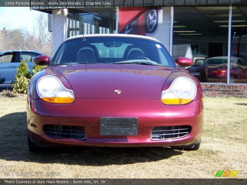 Arena Red Metallic / Graphite Grey 1999 Porsche Boxster