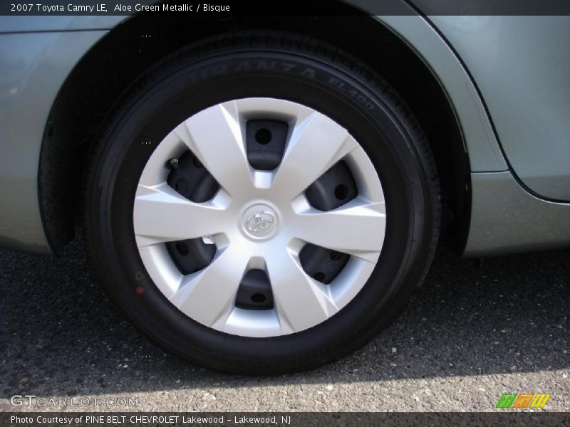 Aloe Green Metallic / Bisque 2007 Toyota Camry LE