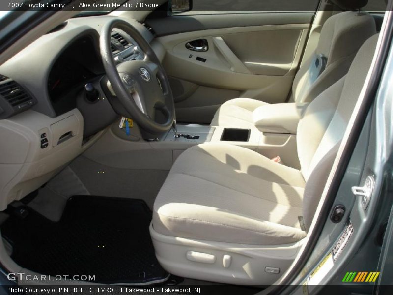 Aloe Green Metallic / Bisque 2007 Toyota Camry LE