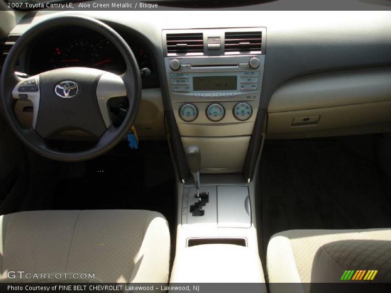 Aloe Green Metallic / Bisque 2007 Toyota Camry LE
