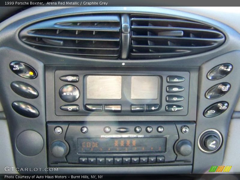 Arena Red Metallic / Graphite Grey 1999 Porsche Boxster