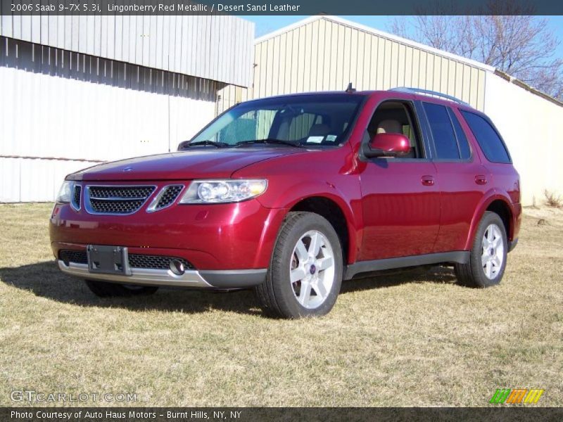 Lingonberry Red Metallic / Desert Sand Leather 2006 Saab 9-7X 5.3i