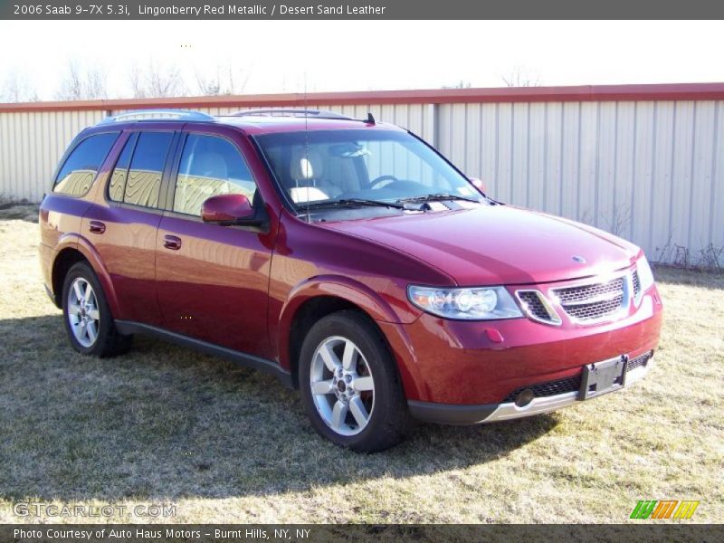 Lingonberry Red Metallic / Desert Sand Leather 2006 Saab 9-7X 5.3i