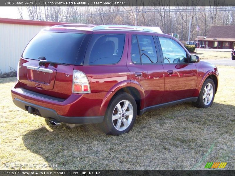 Lingonberry Red Metallic / Desert Sand Leather 2006 Saab 9-7X 5.3i