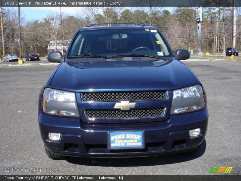 Imperial Blue Metallic / Ebony 2008 Chevrolet TrailBlazer LT 4x4