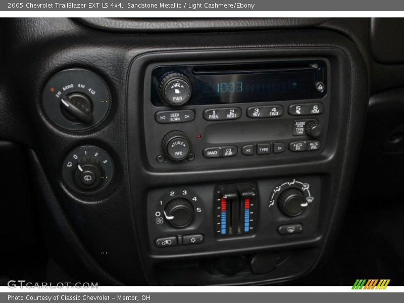 Sandstone Metallic / Light Cashmere/Ebony 2005 Chevrolet TrailBlazer EXT LS 4x4