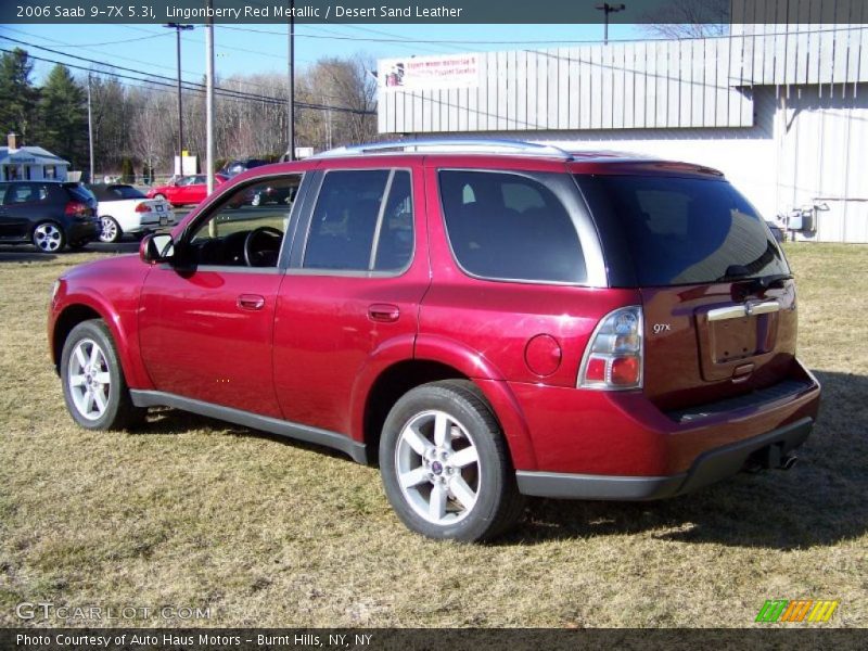 Lingonberry Red Metallic / Desert Sand Leather 2006 Saab 9-7X 5.3i