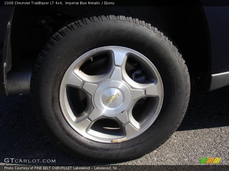 Imperial Blue Metallic / Ebony 2008 Chevrolet TrailBlazer LT 4x4