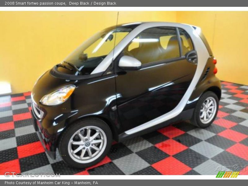 Deep Black / Design Black 2008 Smart fortwo passion coupe