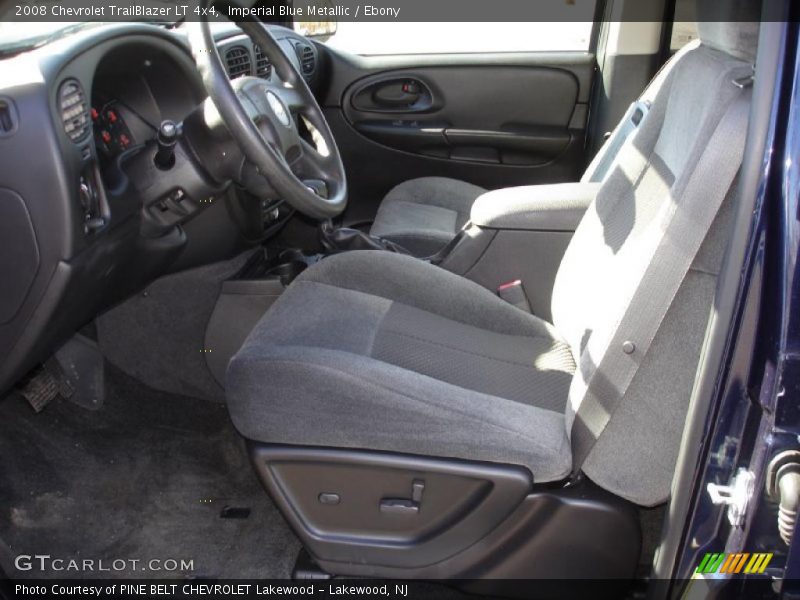 Imperial Blue Metallic / Ebony 2008 Chevrolet TrailBlazer LT 4x4