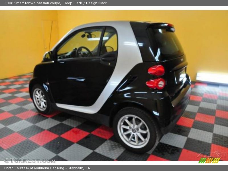 Deep Black / Design Black 2008 Smart fortwo passion coupe