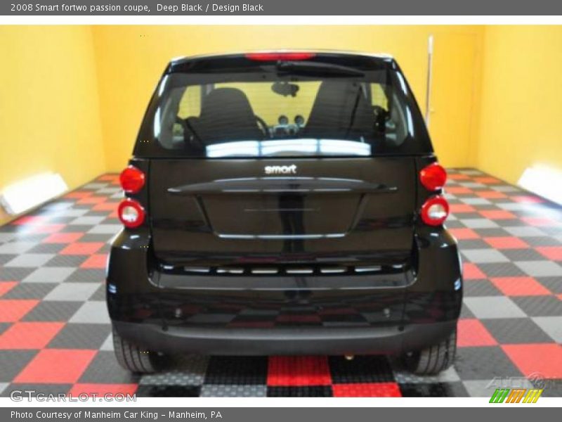 Deep Black / Design Black 2008 Smart fortwo passion coupe