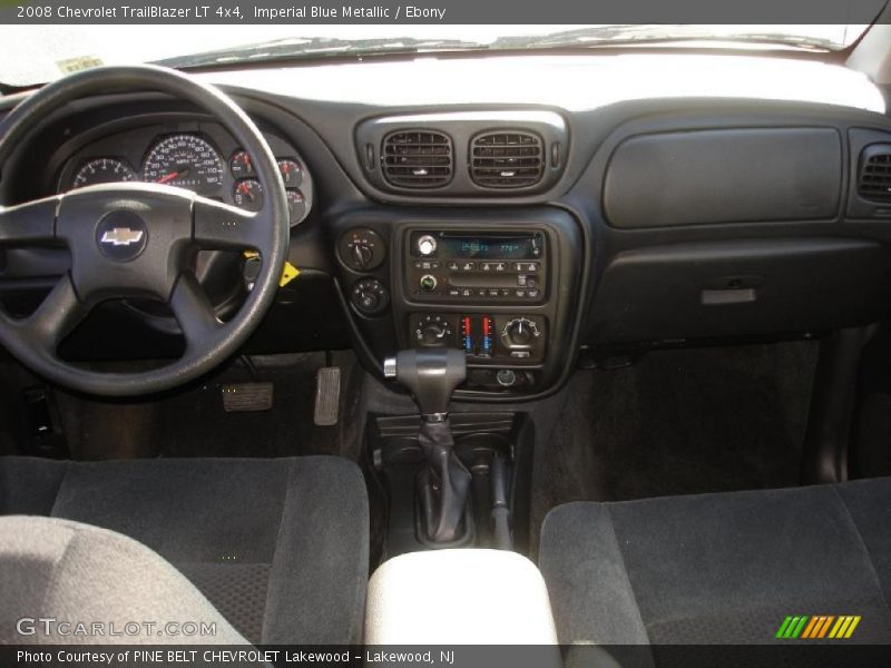 Imperial Blue Metallic / Ebony 2008 Chevrolet TrailBlazer LT 4x4