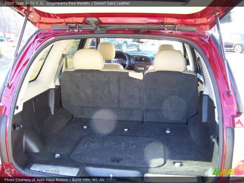 Lingonberry Red Metallic / Desert Sand Leather 2006 Saab 9-7X 5.3i
