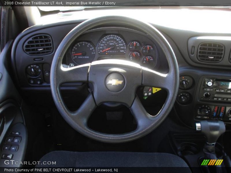 Imperial Blue Metallic / Ebony 2008 Chevrolet TrailBlazer LT 4x4
