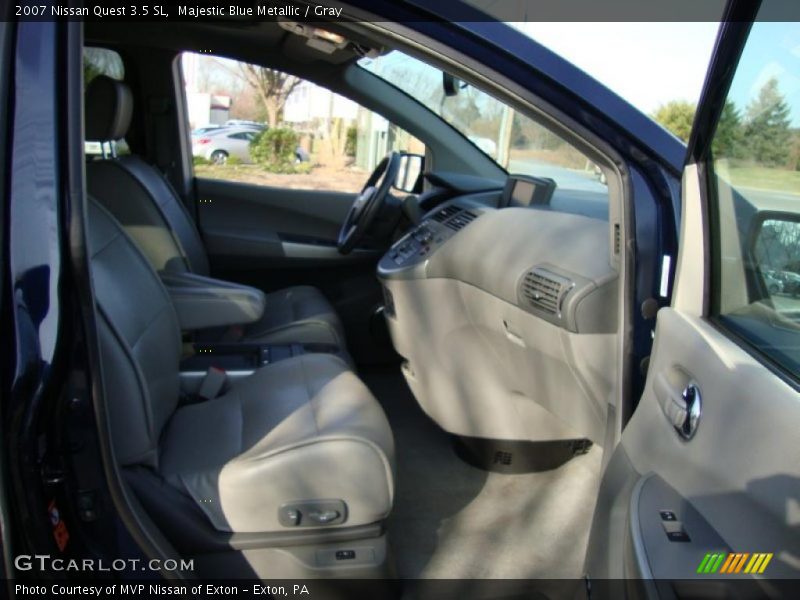 Majestic Blue Metallic / Gray 2007 Nissan Quest 3.5 SL