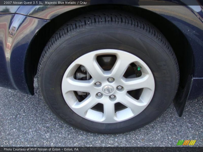 Majestic Blue Metallic / Gray 2007 Nissan Quest 3.5 SL