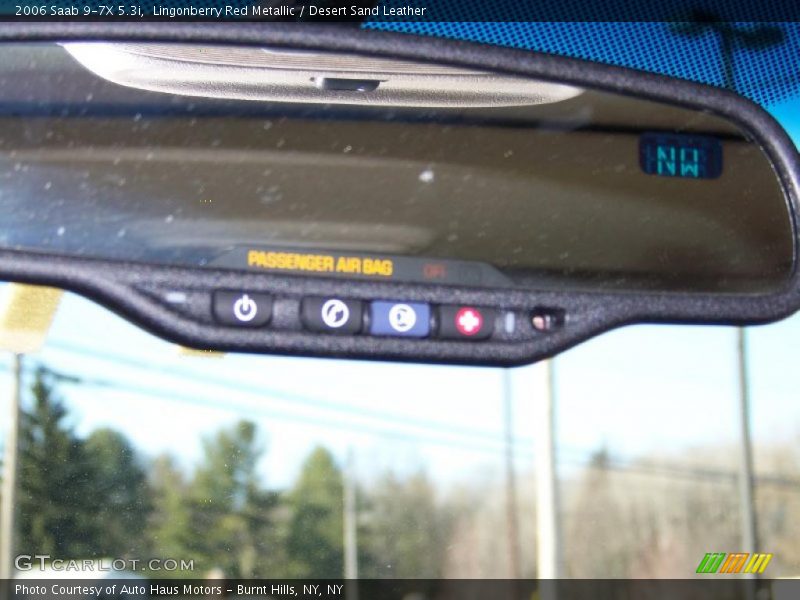 Lingonberry Red Metallic / Desert Sand Leather 2006 Saab 9-7X 5.3i