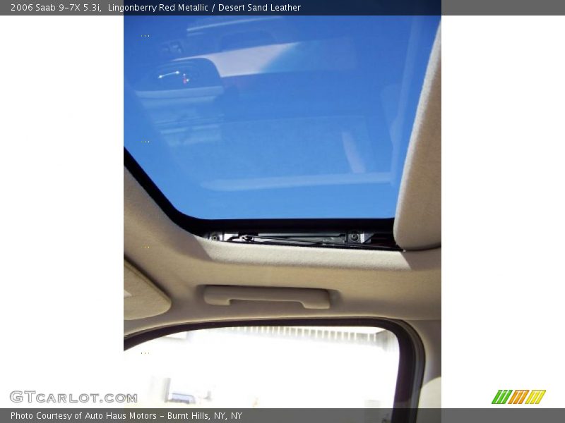 Lingonberry Red Metallic / Desert Sand Leather 2006 Saab 9-7X 5.3i