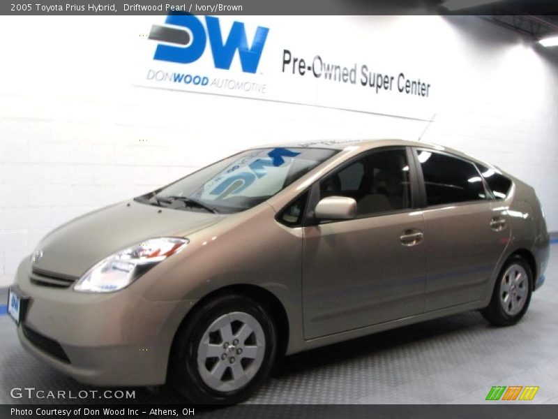 Driftwood Pearl / Ivory/Brown 2005 Toyota Prius Hybrid