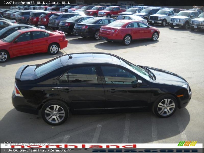 Black / Charcoal Black 2007 Ford Fusion SE