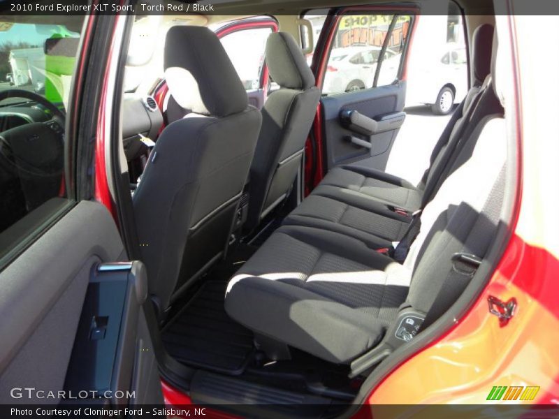 Torch Red / Black 2010 Ford Explorer XLT Sport