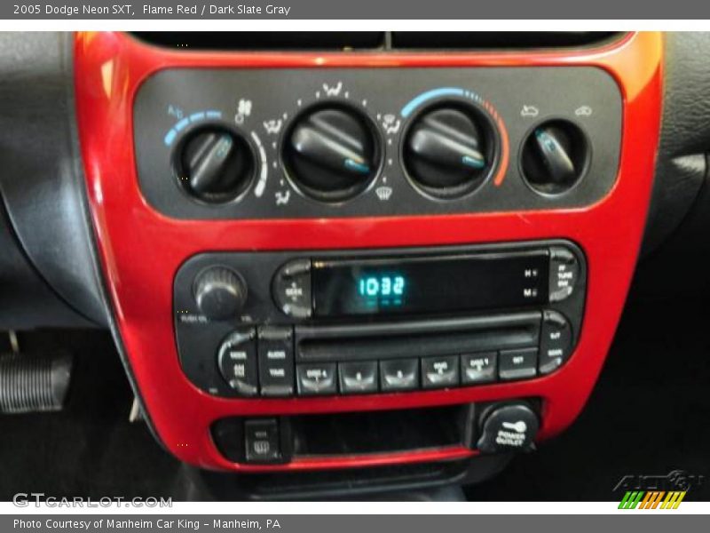 Flame Red / Dark Slate Gray 2005 Dodge Neon SXT