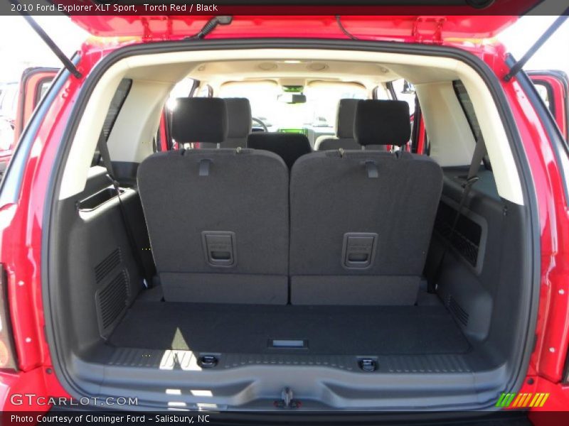 Torch Red / Black 2010 Ford Explorer XLT Sport