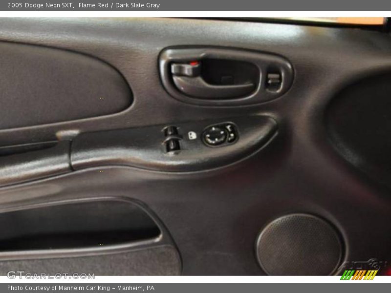 Flame Red / Dark Slate Gray 2005 Dodge Neon SXT