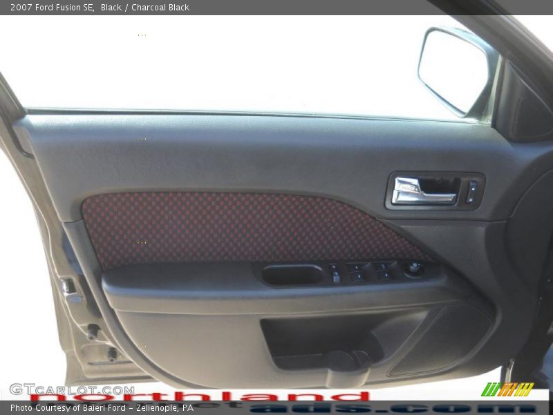 Black / Charcoal Black 2007 Ford Fusion SE