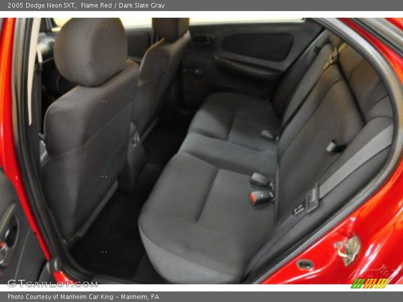 Flame Red / Dark Slate Gray 2005 Dodge Neon SXT