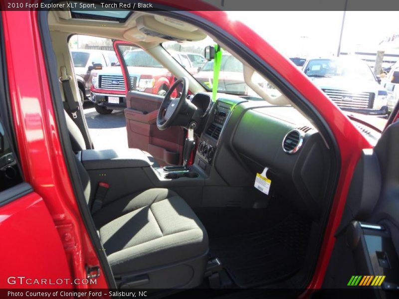 Torch Red / Black 2010 Ford Explorer XLT Sport