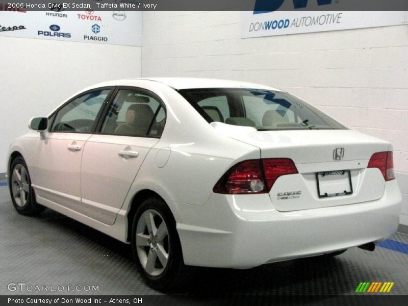 Taffeta White / Ivory 2006 Honda Civic EX Sedan