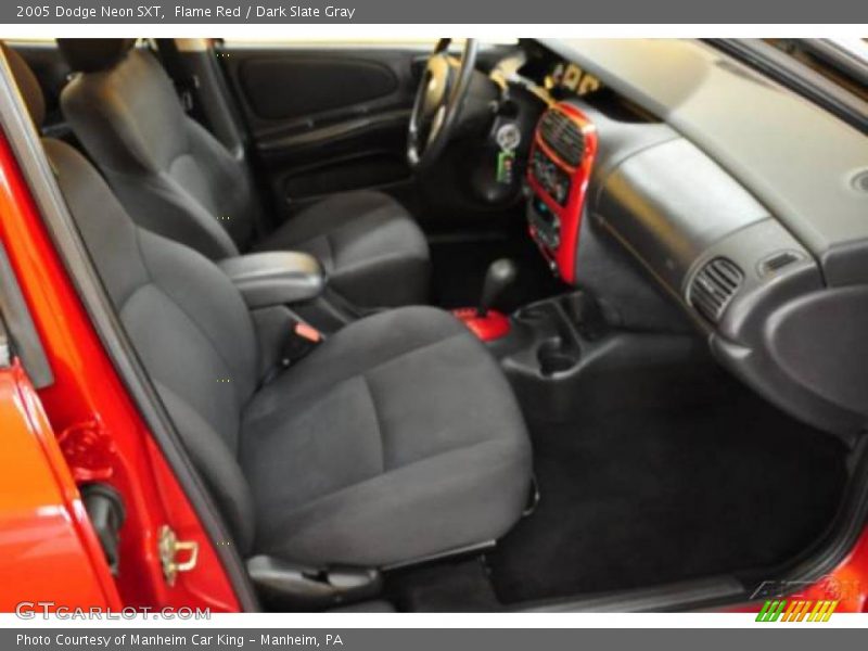 Flame Red / Dark Slate Gray 2005 Dodge Neon SXT