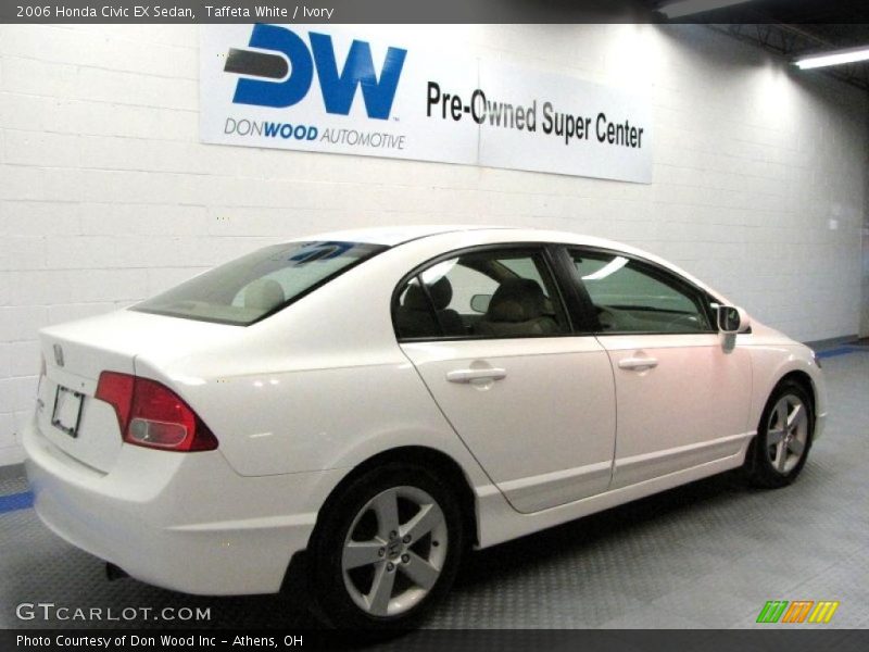 Taffeta White / Ivory 2006 Honda Civic EX Sedan